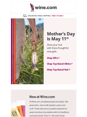 Wine - 🌷Shower mom with wine this Mother's Day!