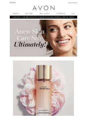 Avon - Anew Skin Care Sale 🌺 Plus a Free Gift!