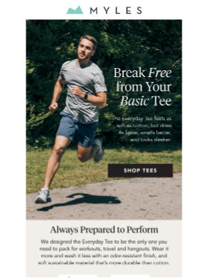 Myles Apparel - Break Free from Your Basic Tee