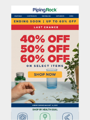 Nutrition Express - Hurry! 40% to 60% Off – Sale Ends Soon