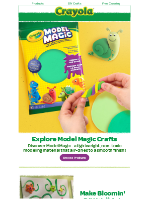 Crayola - Create, Sculpt, and Play with Crayola Model Magic