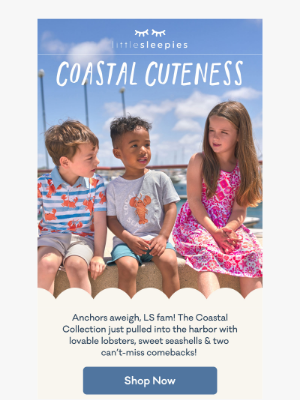 littlesleepies - NEW-IN: The Coastal Collection Is Here! ⚓🦞🌊