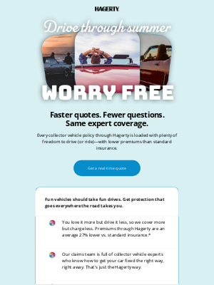 Hagerty - Drive for fun, worry free