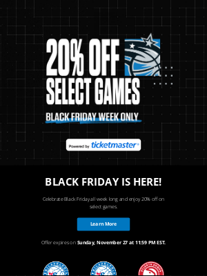 Orlando Magic - This Week Only - 20% Off Select Games