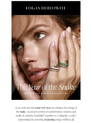 Logan Hollowell Jewelry - It's Time to Shed Old Skin During the Year of the 🐍