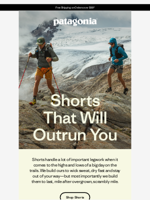Patagonia Provisions - A guide to running shorts