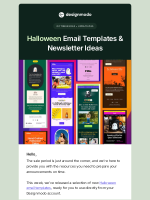 Designmodo - Halloween Email Templates & Newsletter Ideas