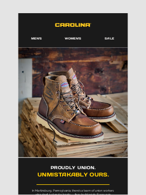 Carolina Work Boots - Union-Made: Strength in Every Pair