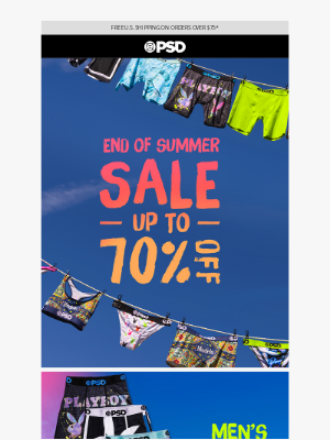 PSD Underwear - Stock is Low & Time is Running Out