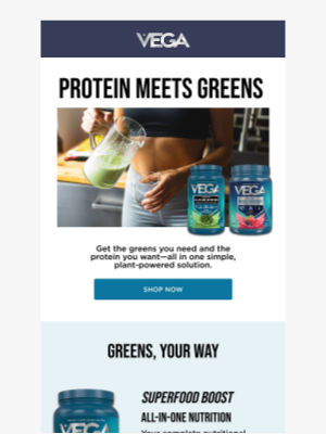 Vega - Protein Meets Greens