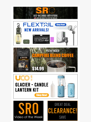 Self Reliance Outfitters - New Gear Just Dropped! 🏕️