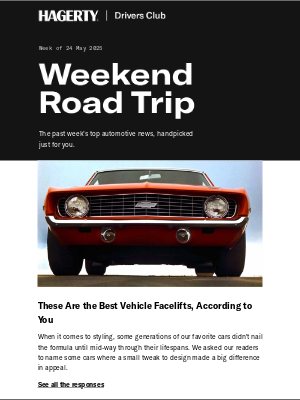 Hagerty - 12 times a facelift made a vehicle great