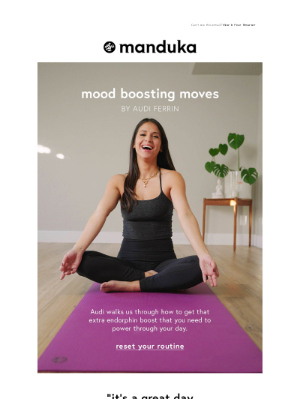 Manduka - Mood Boosting Moves