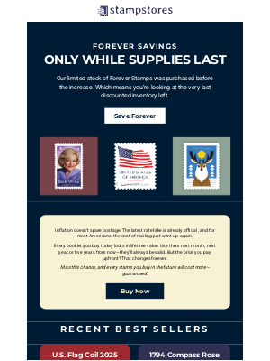 ShopHQ - Headline: Forever Stamp Prices Set to Change