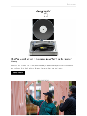 Kaufmann Mercantile - Weekly Digest: The Pro-Ject Flatten It Restores Your Vinyl to Its Former Glory