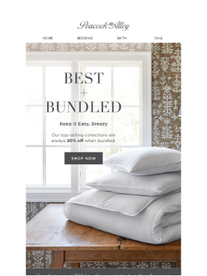 Peacock alley - Our Best is Better Bundled