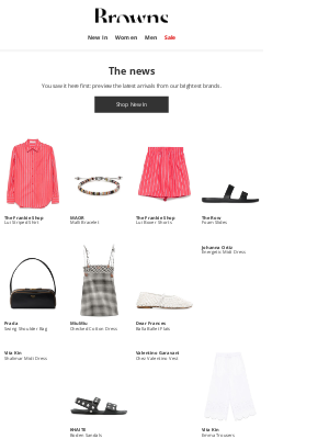 Browns Fashion - This just in…