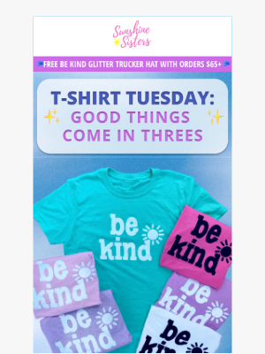 I Love Jewelry - Be Kind T-Shirts starting at $6.95 while they last😀
