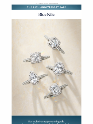 Blue Nile - Now Celebrating: 26th Anniversary Sale