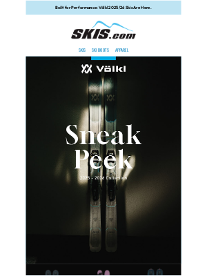 Skis - Sneak Peek: The Future of Skiing with Völkl Has Arrived