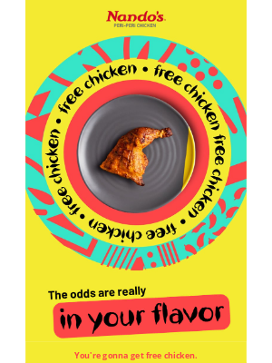 Nando's PERi-PERi - The odds are really in your flavor 🎯