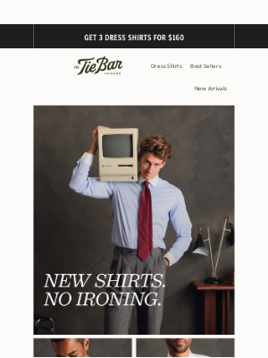The Tie Bar - New Dress Shirts Just Landed.