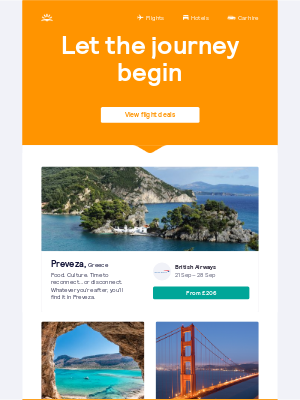 Skyscanner (UK) - London Heathrow to Preveza from £206