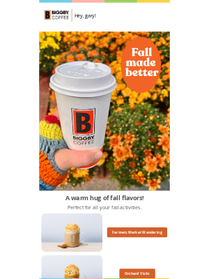 Biggby Coffee - Fall Now Loading!🎃🍂