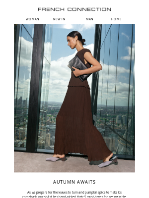 French Connection (United Kingdom) - Our stylist's top transitional pieces