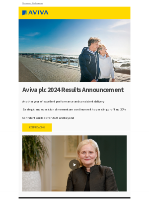 Aviva plc - Aviva plc 2024 Results Announcement