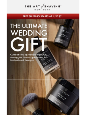 The Art of Shaving - Thoughtful. Timeless. Now 50% Off!