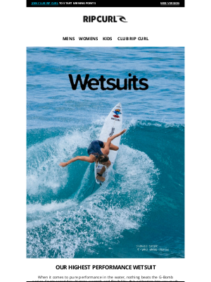 Rip Curl - Stretch your surfing to new limits
