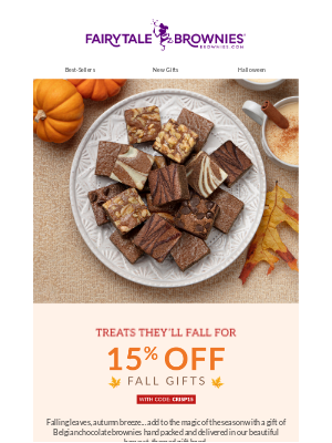 Fairytale Brownies - 🍁 Fall is in the air and Fall gifts are on sale 🍁