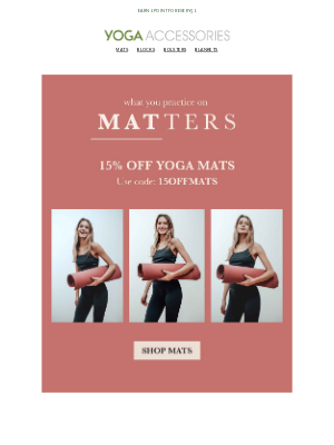 yogaaccessories.com - A Sale That MATters