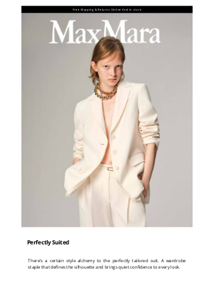 Max Mara - The Power of Sharp Tailoring