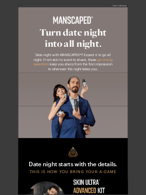 Manscaped - Date night with MANSCAPED®?