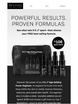 Revision Skincare - D·E·J Delivers Results—And Rewards