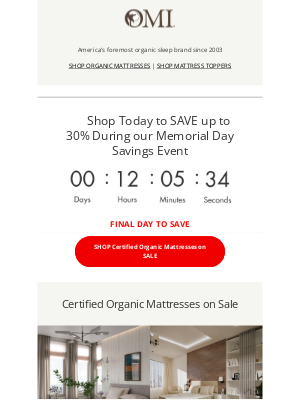 lifekindorganicmattresses - 🇺🇸 Final Day to SAVE up to 30%