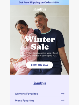 Jambys - Ending Soon: Winter Sale! Save 25-70% ❄️