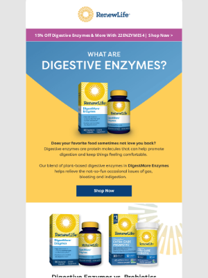 Renew Life - What Are Digestive Enzymes Anyway?