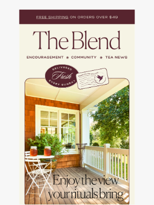 Plum Deluxe - The Blend:  Enjoying the View 🕶️