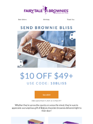 Fairytale Brownies - ✨$10 off starts now!