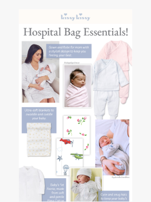 Peek Arent You Curious Inc - Hospital Bag Essentials for Mom and Baby