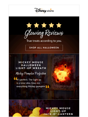 Shop Disney - Brilliant Halloween reviews are fight inside!
