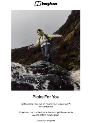 Berghaus (United Kingdom) - We Thought You'd Like These