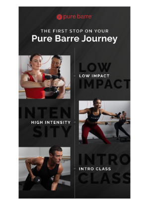 Pure Barre - Book your complimentary 30 min intro class!