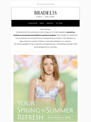 Bradelis New York - Your Spring-to-Summer Refresh New Styles on Sale