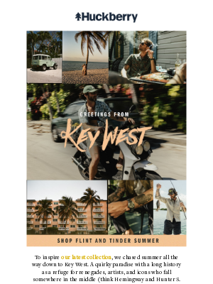 Huckberry - Introducing: Flint and Tinder Summer ’25