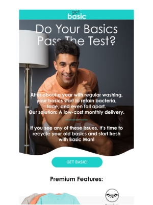 Basic MAN - Does Your Underwear Pass The Test?