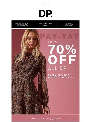 Dorothy Perkins (United Kingdom) - Payday Bliss: Treat Yourself to lorem Perkins Faves